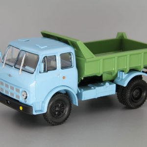 MAZ-503A xe ben xanh da trời