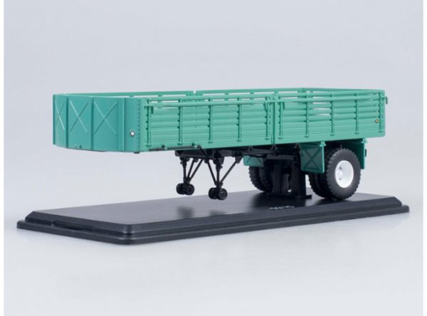 MAZ-5215 rơ mooc xanh quân đội