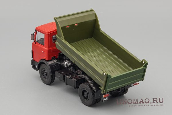 MAZ-5551 xe ben đỏ - Hình ảnh 4