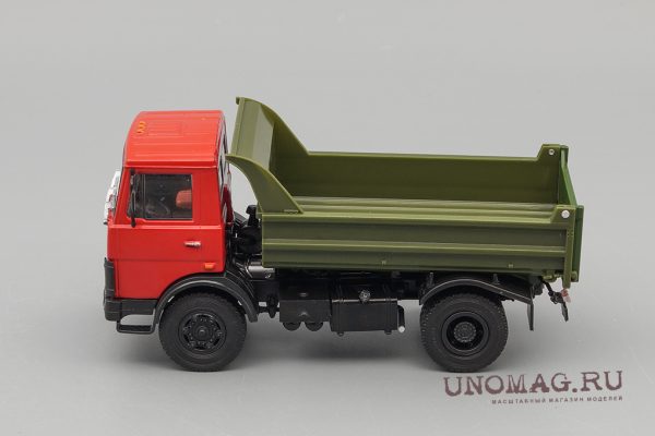 MAZ-5551 xe ben đỏ - Hình ảnh 3