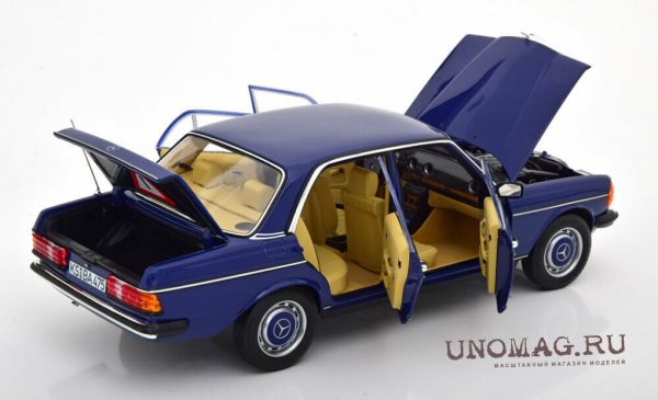Mercedes-Benz 200 W123 Limousine 1982 xanh lam - Hình ảnh 5