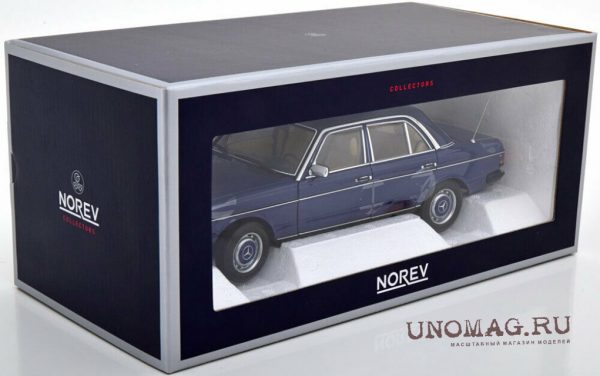 Mercedes-Benz 200 W123 Limousine 1982 xanh lam - Hình ảnh 2
