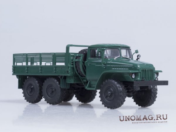 Ural-375D xe tải xanh sẫm - Hình ảnh 4