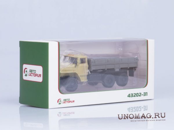 Ural-43202 xe tải vàng nhạt - Hình ảnh 2