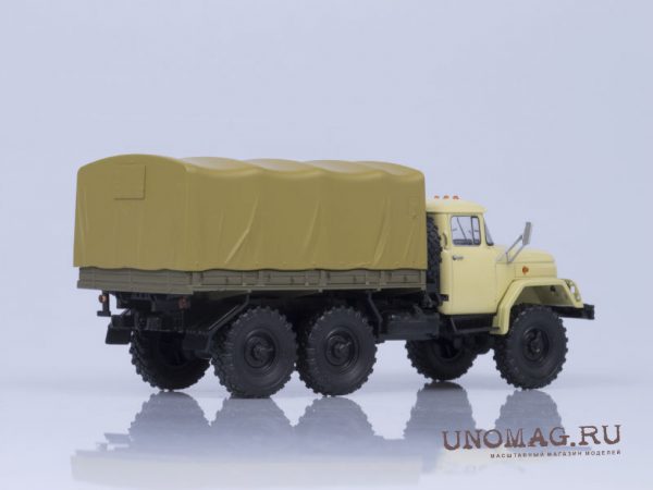 ZIL-131 xe tải bạt màu cát - Hình ảnh 4
